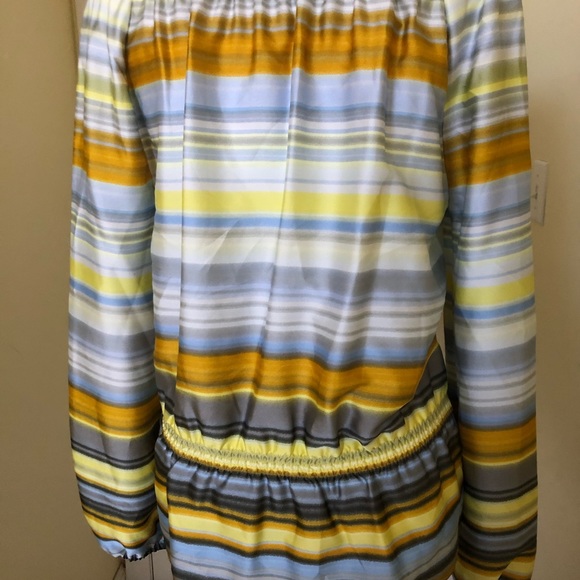 SOLD! Beautiful Soft Multicolor Calvin Klein Top - Picture 6 of 6